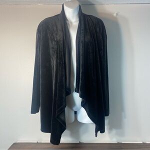Spring Mercer  Women's Long Sleeve Black  Open Font Blazer Size Medium